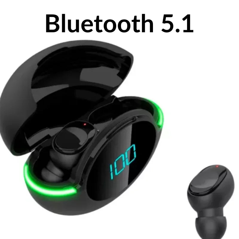 Auricular Bluetooth 5.1 Gamer Y80 Gran Rendimiento Diseño Ergonómico En Color Negro