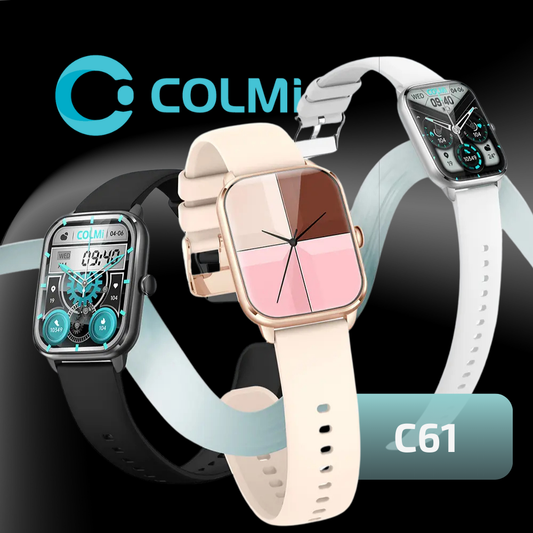 COLMI C61 Reloj Smartwatch - con opciones en acero y metal