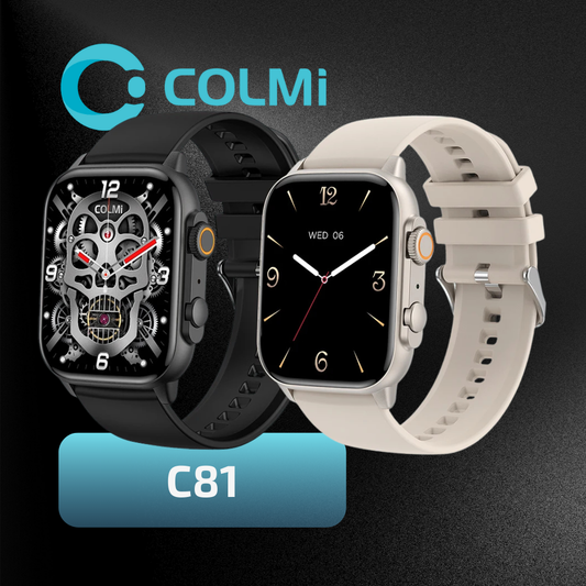 COLMi C81 Reloj Smartwatch - opciones en metal y acero