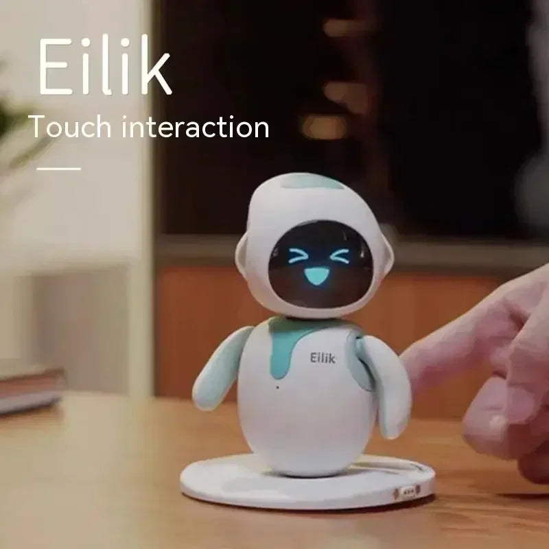 Nuevo Robot Eilik, interacción emocional, compañero inteligente, Robot mascota, estudio creativo electrónico, compañero de escritorio, juguetes de Navidad, regalos