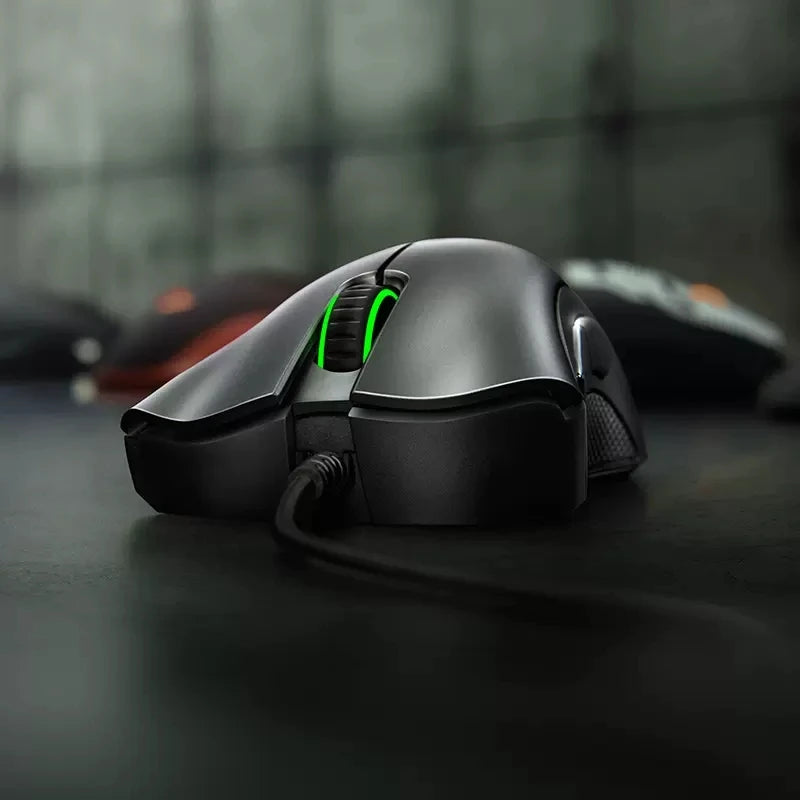 Ratón para juegos Razer DeathAdder Essential Sensor óptico de 6400 DPI